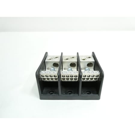 Ilsco POWER DISTRIBUTION BLOCK 460A AMP 600V-AC OTHER ELECTRICAL COMPONENT PDB-212-4/0-3